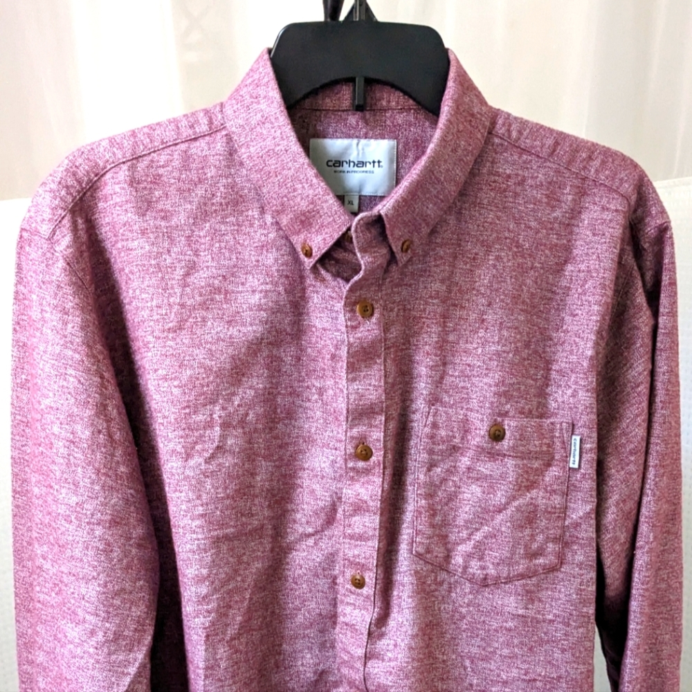 Carhartt Long Sleeve Cotton Button Down